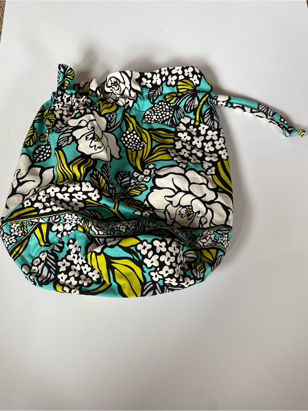 Vera Bradley “ditty” bag.  Floral Drawstring Pouch Bag